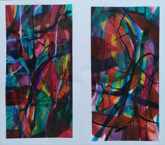 THE MAGIC OF TIME   (DIPTYCH COMMISSION)