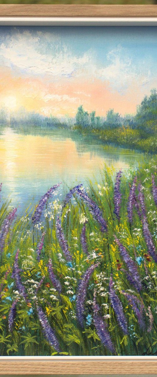 Bluebonnet meadow by Ludmilla Ukrow