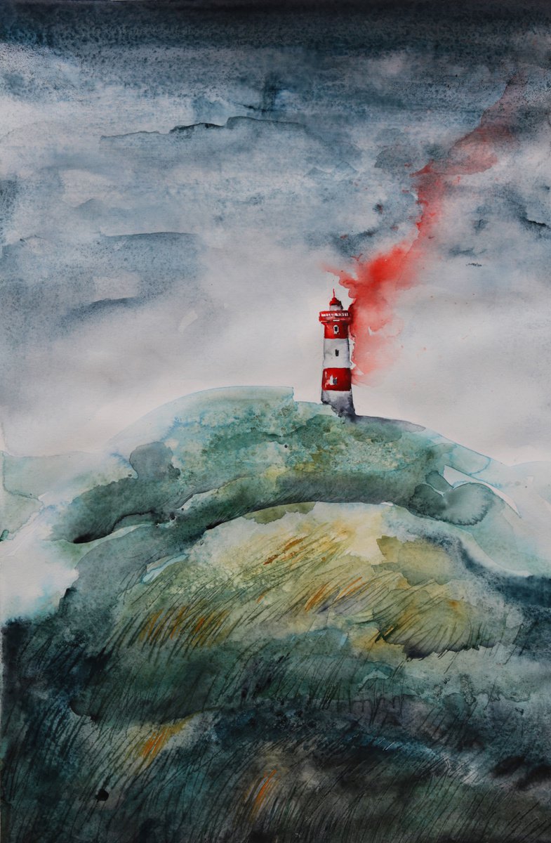 Fleeing Lighthouse by Evgenia Smirnova