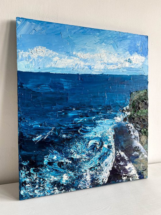 Bali Ocean Oil Painting