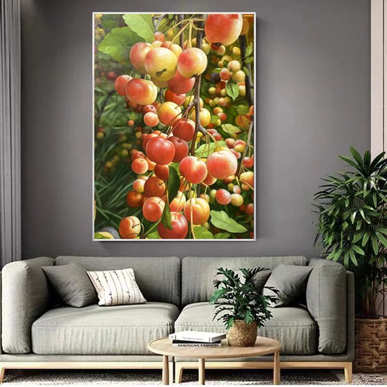 Still life:apples on the trees t191