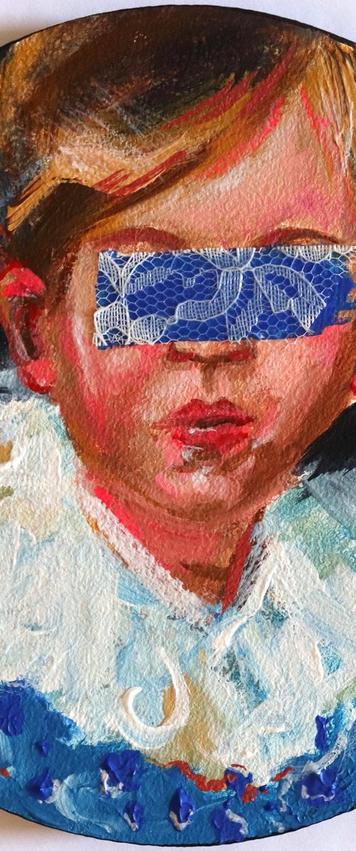 Innocence Behind Lace by Antigoni Tziora