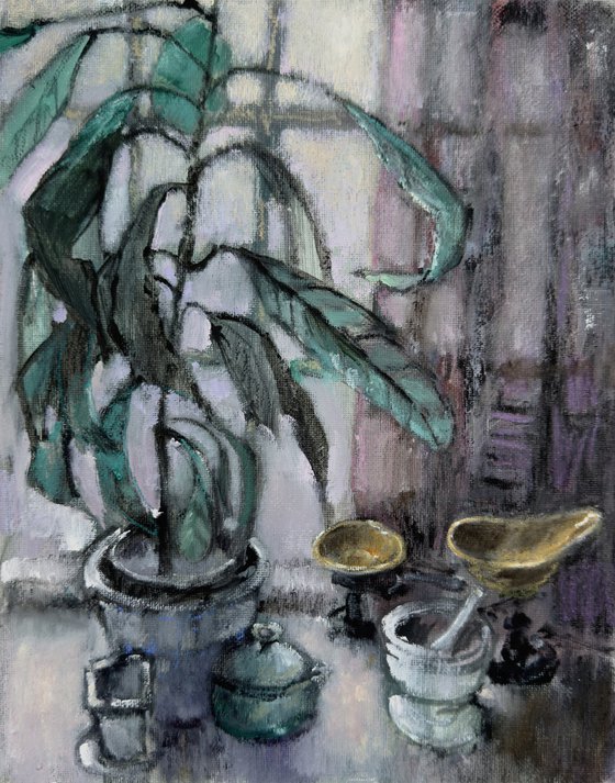 Still Life with Antiques