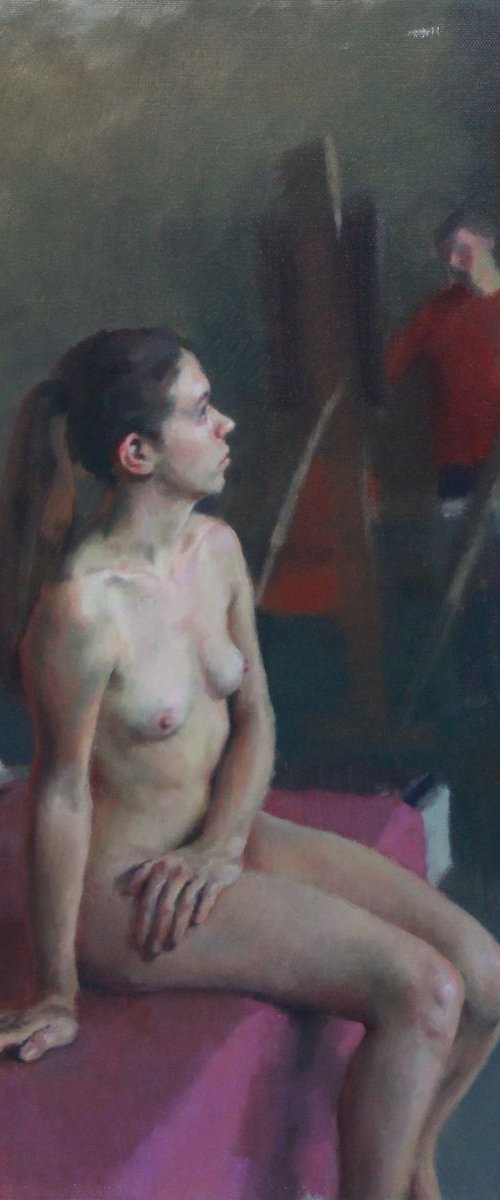 Model and Artists by Snehal Page