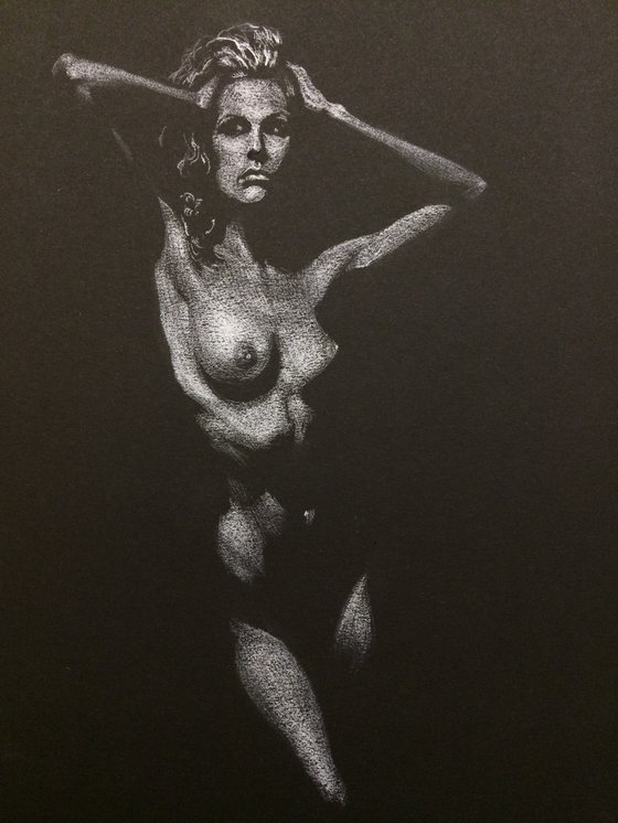 Nude noir #282 (21X29)cm