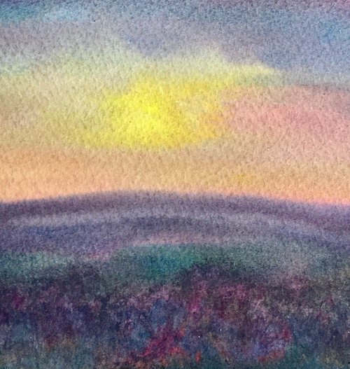 Dorset sunset by Samantha Adams