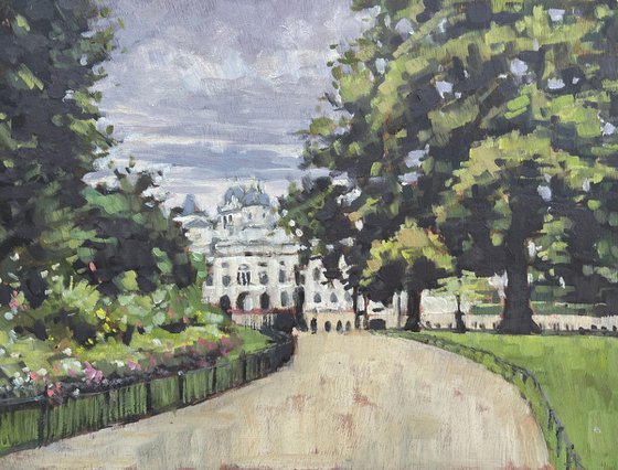 St James Park looking towards Horse Guards