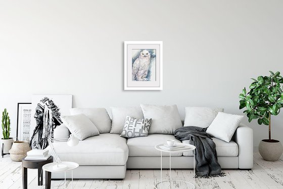 Snow Owl White Vida