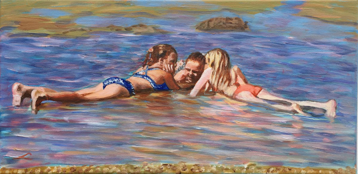 Low Tide 2 By Elena Sokolova, 24 X 12, Artwork For Sale On Artfinder