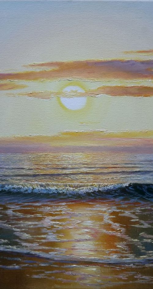 Sunset Shore by Oleg Riabchuk