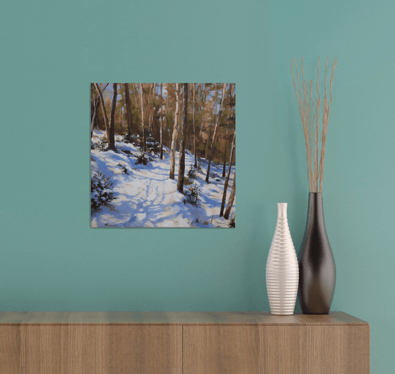 Winter paths 4 (14x14x0.7'')