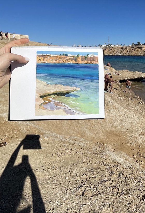 Sea colours from Egypt