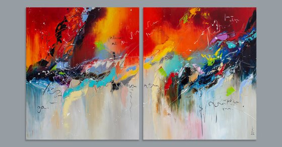 Spirit of freedom (diptych)