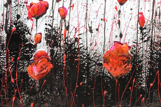 melted poppies