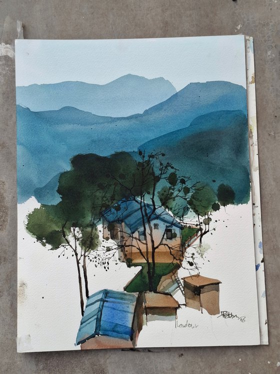 House in valley: Landour