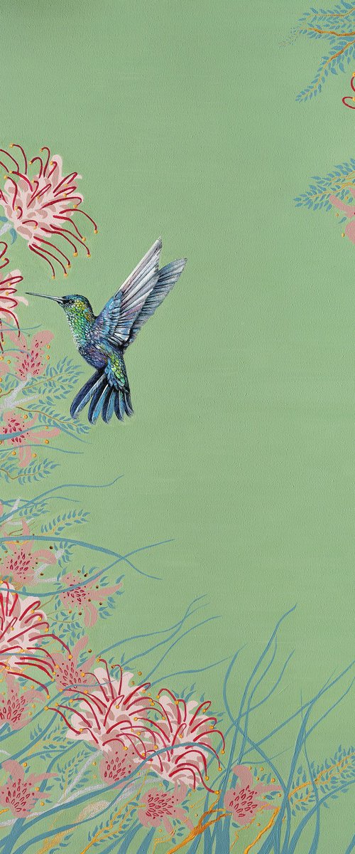 Hummingbird Green by Deborah Jones