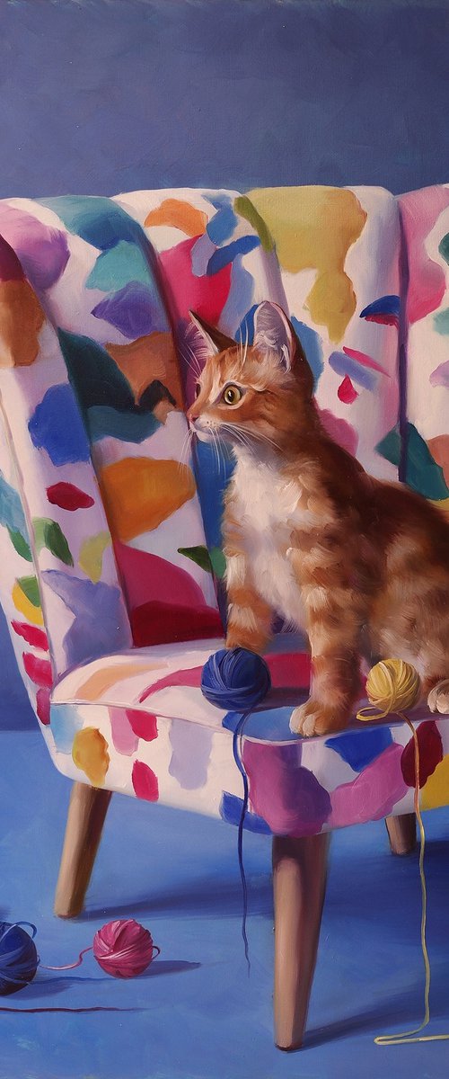 "Alone at home" by Lena Vylusk