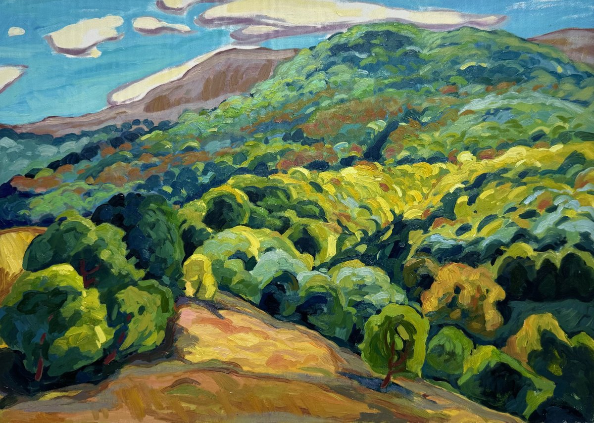 - Sunny Day - ? By Raffi Ghazaryan, 28 X 20, Artwork For Sale On Artfinder