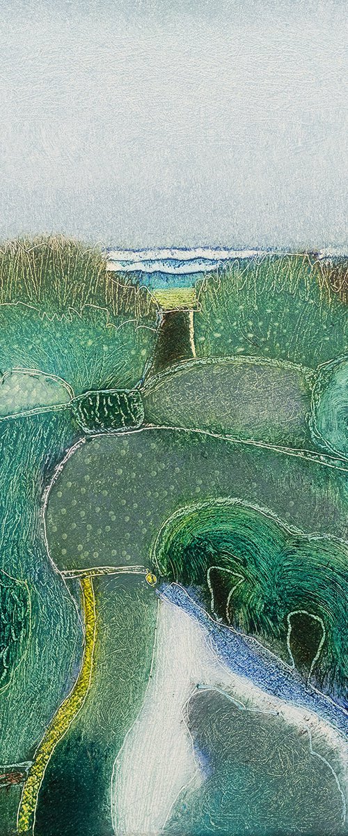 From here I can almost hear the sea by Rob   van Hoek