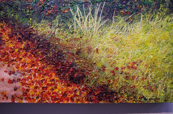 Autumnal Walk   100cm x 150cm