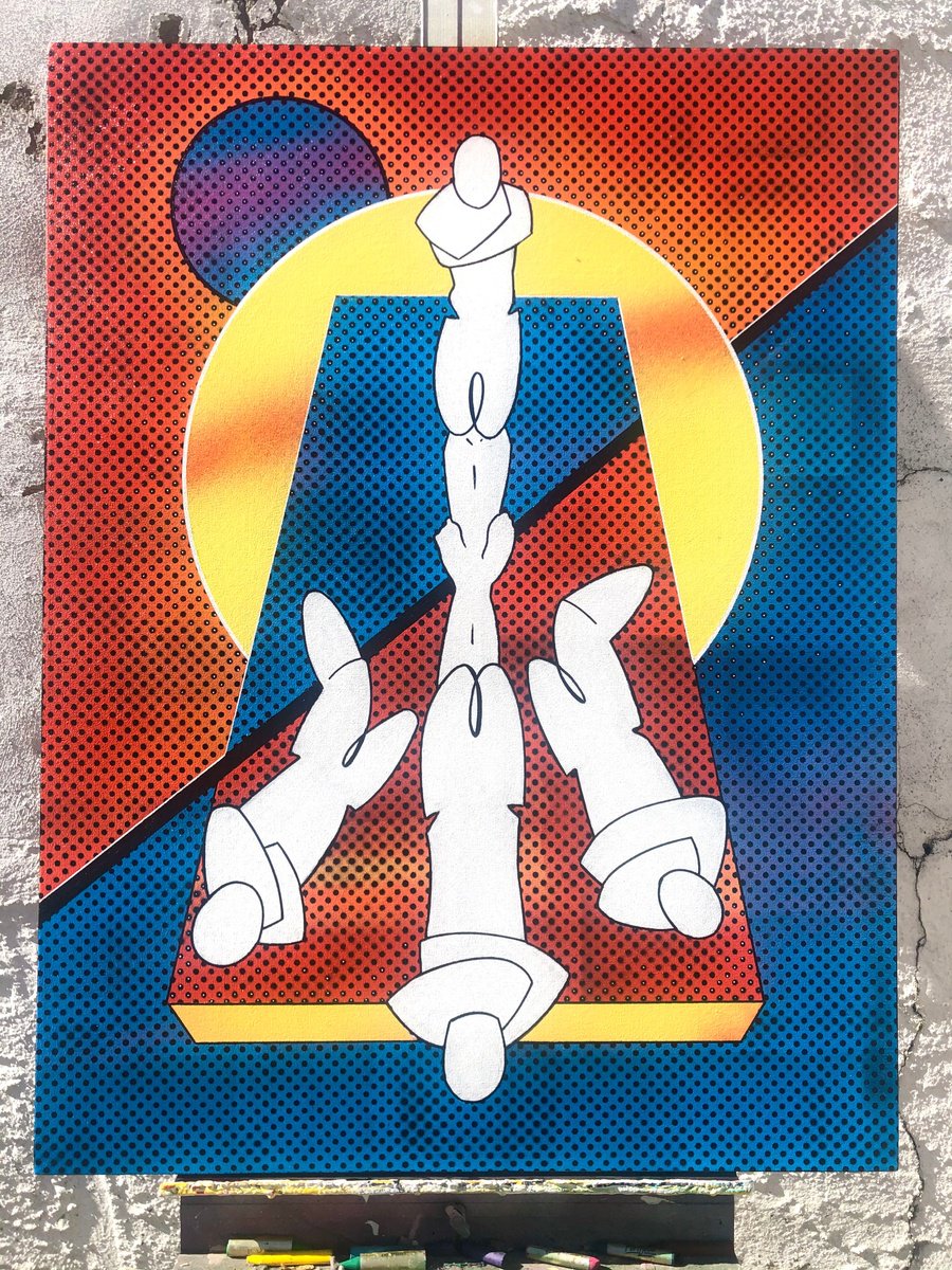 It Comes In Three By Jonathan Lindsay, 32 X 42, Artwork For Sale On Artfinder