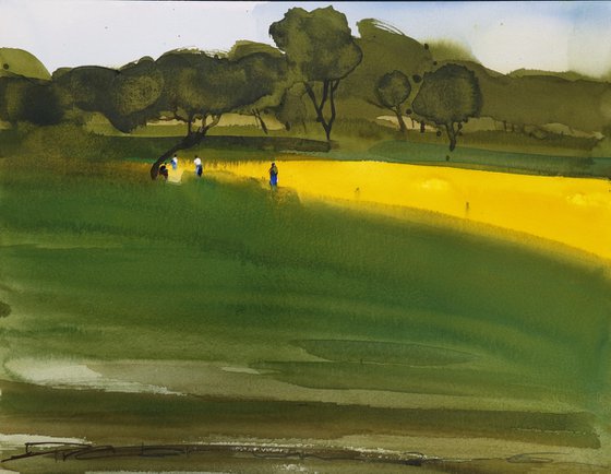 Fleeting gimpse_ mustard yellow 2