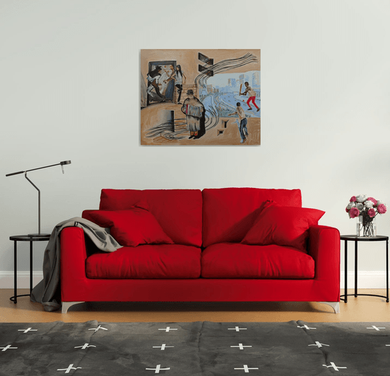 Accordion Player at Aspen Way