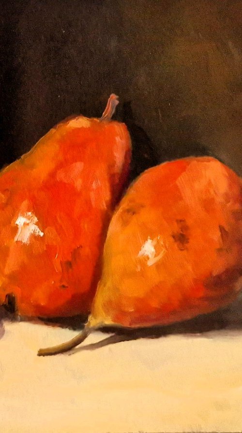 Two pears by José DAOUDAL