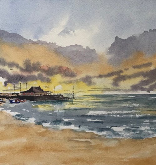 Dawn at Broadstairs by Brian Tucker