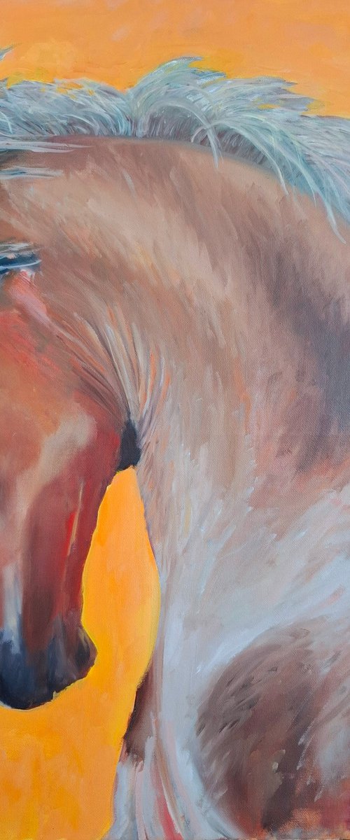 Of course my horse by ONE AIR ART STUDIO