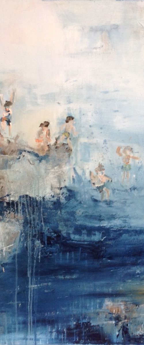 A good place to swim -2- by Hennie Van de Lande