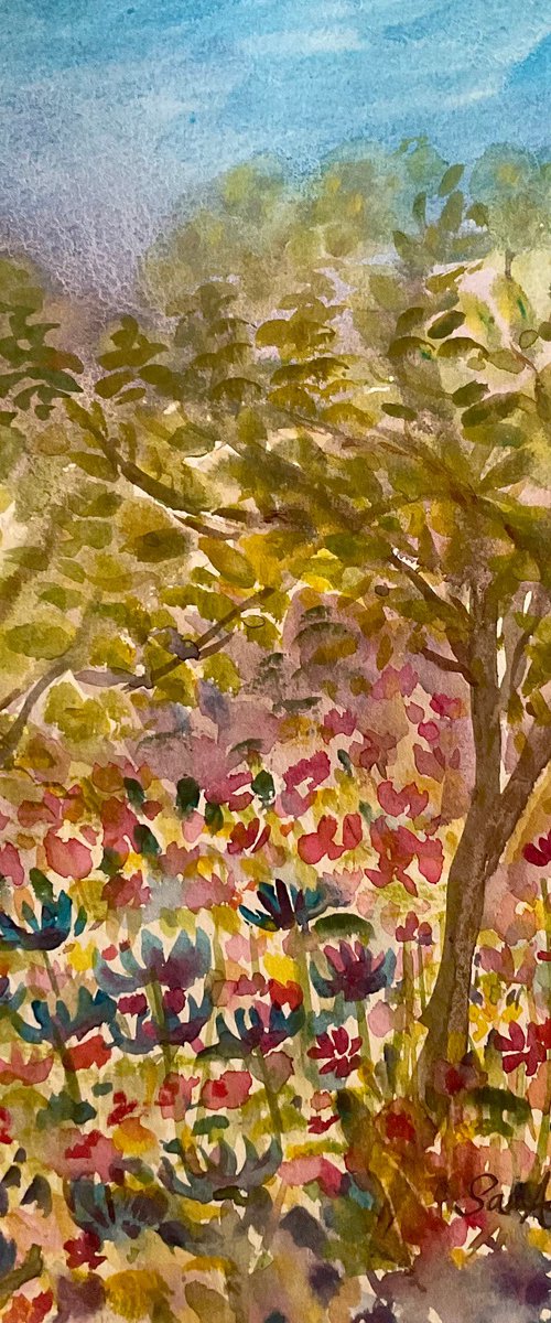 Flower orchard by Samantha Adams