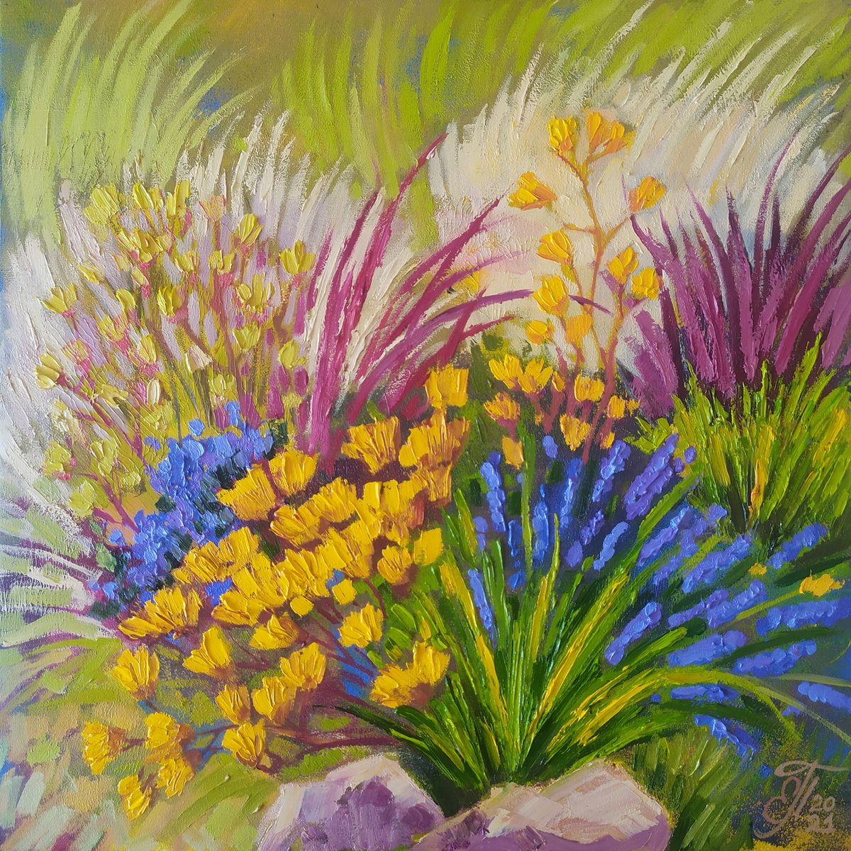 Flower Meadow by Ekaterina Prisich