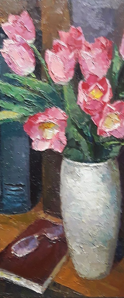 A bouquet of tulips by Boris Serdyuk