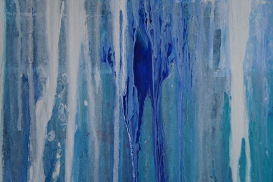 Ice Waterfall (150 x 100 cm) XXL (60 x 40 inches)