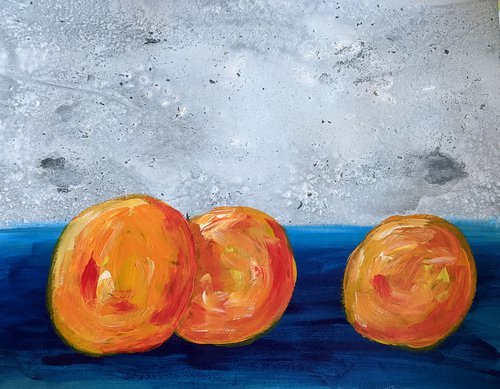 Three Oranges by Shelli Finch