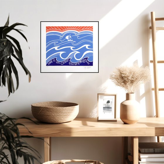 Love is an Ocean, You are my Boat