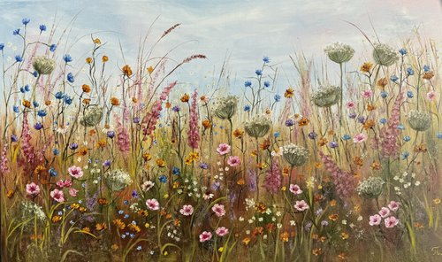 Her Waltz - exlusive meadow flowers by Tanja Frost