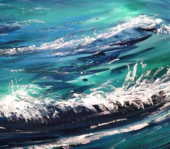 Slim: Seascape Breaking Waves 1