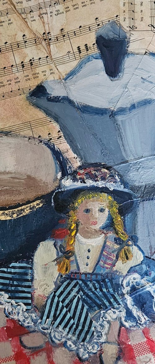 Time to drink coffee by Vera Stein