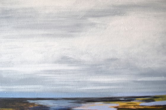 Cloudy sea