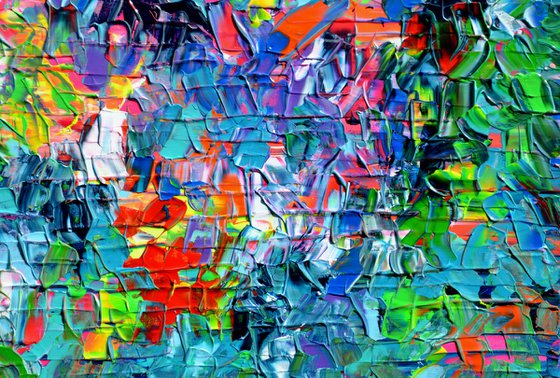 Palette 8 - Colorful Textured Abstract