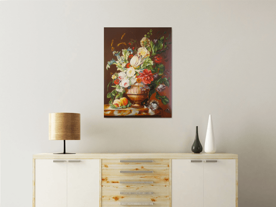 Large Painting Flowers