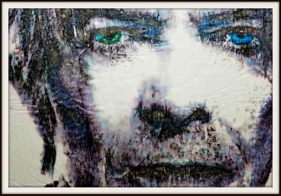 David B. (n.365) - 72,00 x 51,00 x 2,50 cm - ready to hang - acrylic painting on stretched canvas