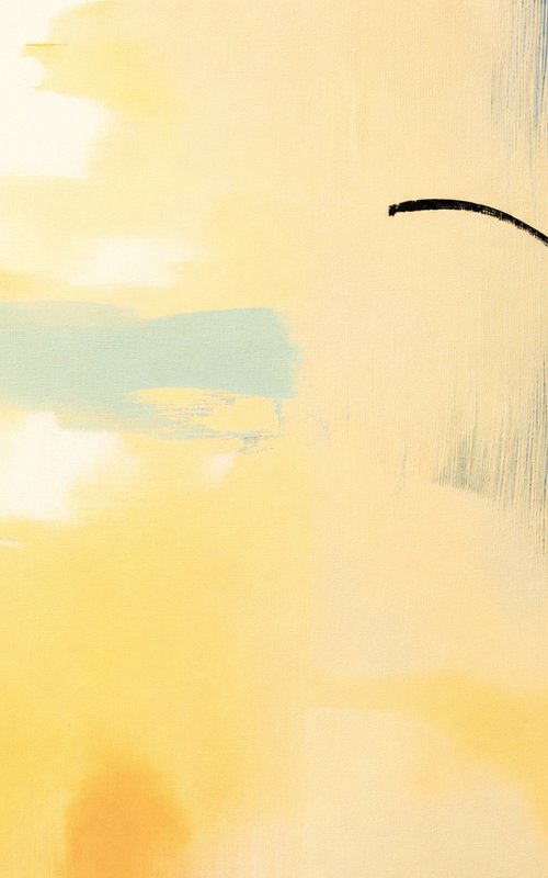 Yellow beat #6 abstraction by V+V Kniazievi