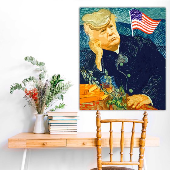 Donald Trump. Vincent van Gogh