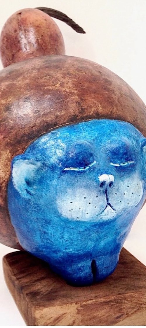 BLUE CAT by Eleanor Gabriel