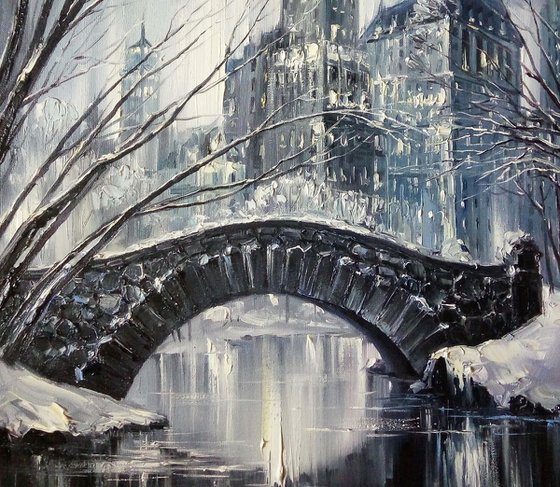 "Winter In Central Park, New York City" by Artem Grunyka