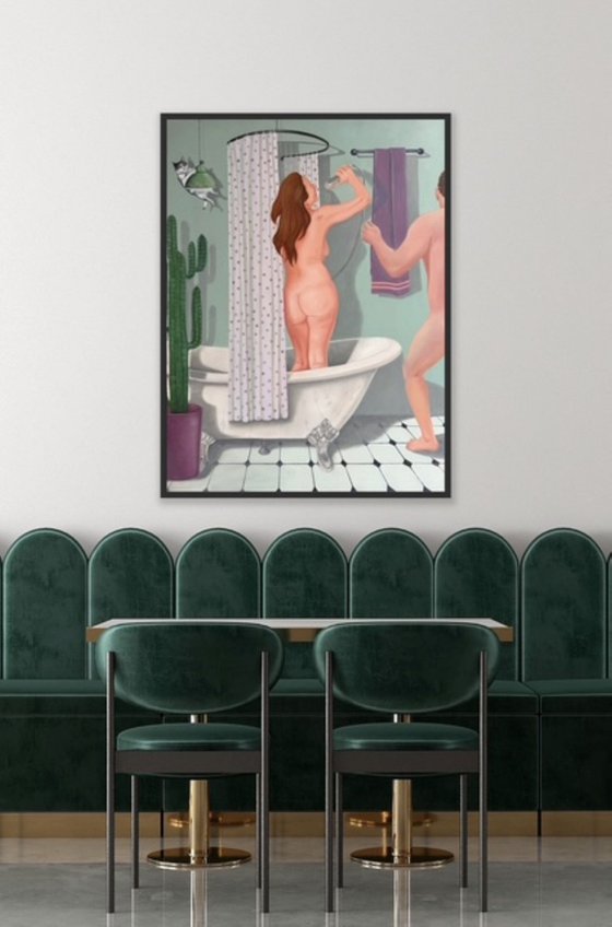 "The One Across — He's Only 'FOR'"