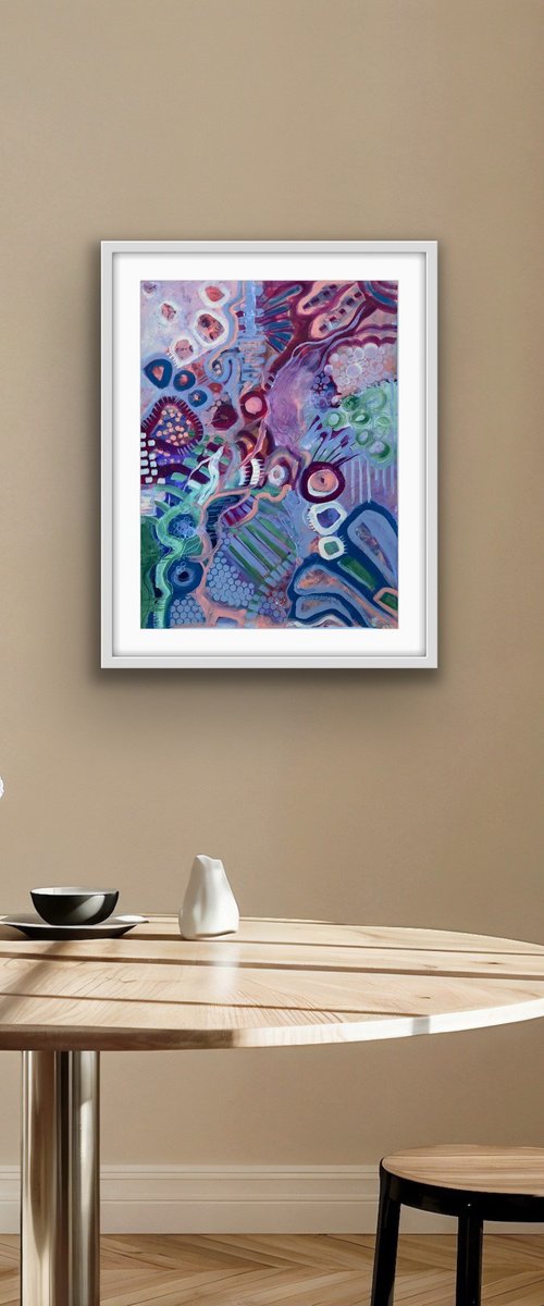 Garden of quiet love by Swapna Namboodiri